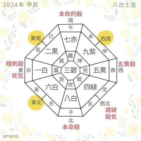 八白土|2024年 八白土星（はっぱくどせい）の運勢【九星気。